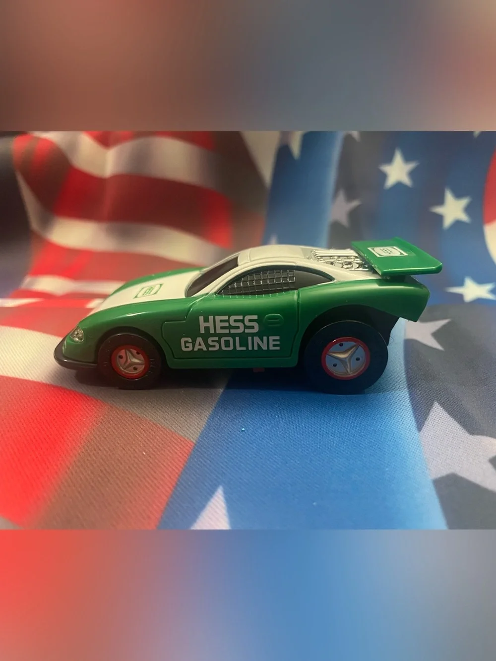 2 HESS Racers Racing Cars w/ Lights 4” 1997